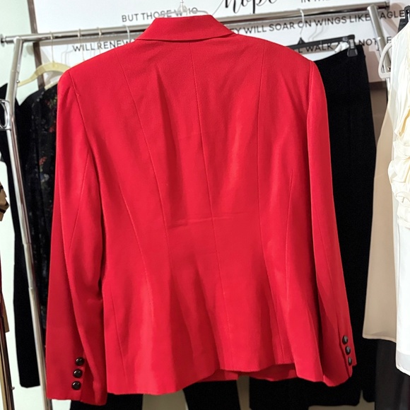 Linda Allard Ellen Tracy wool blazer size 12 - Picture 3 of 3
